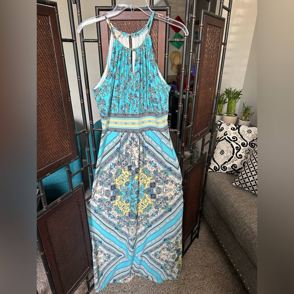 Dressbarn sz 8 beautiful summer maxi dress!